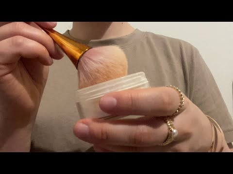 ASMR | Doing Makeup on the Camera Lens | Visual Triggers | Personal Attention (NoTalking)
