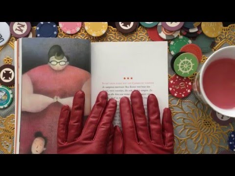 ༶･･Leather Gloves･･༶  and reading a story about GAPPERS in Dutch✧*♡ [[ASMR]]