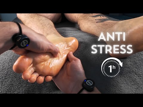 Stress Releasing ASMR Foot Massage For Better Sleep