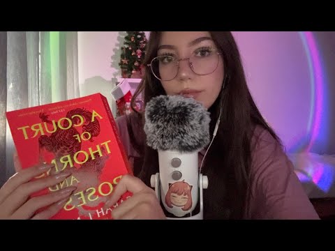 ASMR 📚 Reading You to Sleep (soft spoken, fluffy mic)