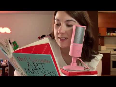 ASMR Reading to You (Tapping, Page Turning, Tracing)