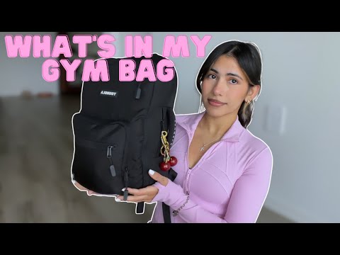 ASMR WHAT'S IN MY GYM BAG