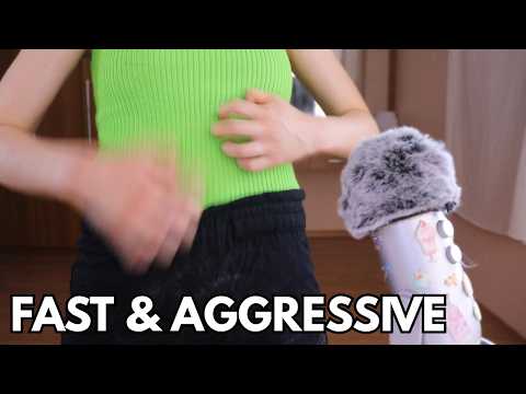 ASMR: *ACTUALLY* FAST & AGGRESSIVE Fabric Scratching (NO TALKING, No Mid-Roll Ads)