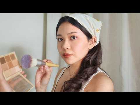ASMR Your Personal Thai Makeup Artist at Home 🌸🪶 ช่างแต่งหน้าส่วนตัวสายละมุนมาแต่งให้คุณถึงบ้าน