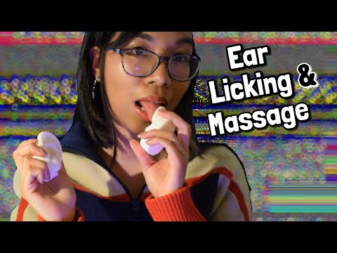 ASMR: Slow Intense Ear Licking & Massage👅👂 [Binaural, No Talking]