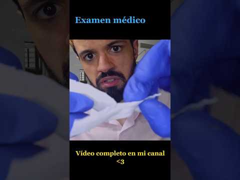 EXAMEN MÉDICO 2 #asmr #asmrroleplay
