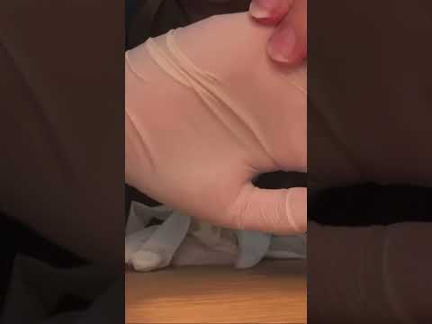 ASMR Latex glove Sounds #asmr #triggersforsleep #asmrsounds #triggertime #asmrvideo