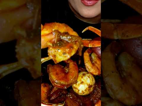 Spicy Seafood Boil Mukbang ASMR!