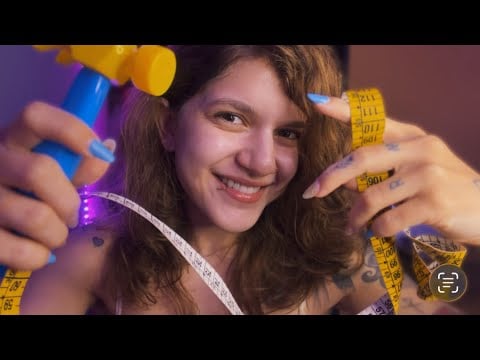 ✨ASMR✨Clínica de conserto facial🪛Vamos ajustar o seu rosto e te deixar bonitão 