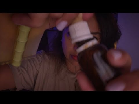 ASMR Salão de beleza NO TALKING: inspeção de coceira, tratamento,  lavagem, manicure com massagem 🌙