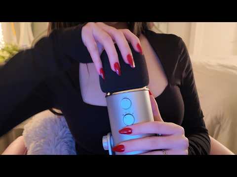 1 HOUR of Gentle ASMR for Sleep 💤 (No Talking, Mic Scratching, Rain Sounds)