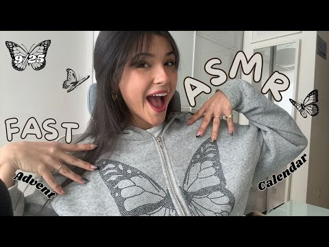 ASMR🦋 9/25 Fast Scratching + Finger Fluttering + Rapid Mouth Sounds + Dry Hand Sounds + Nail Tapping