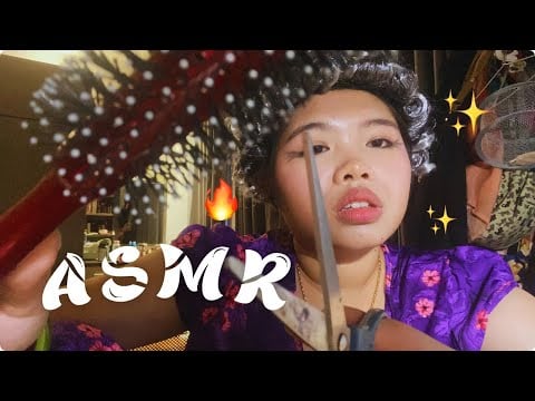 🔥ASMR Việt Nam rude roleplay - Bà thợ cắt tóc cau có #2 ✨(layered sounds🌀)-phiên bản sáng Chủ Nhật