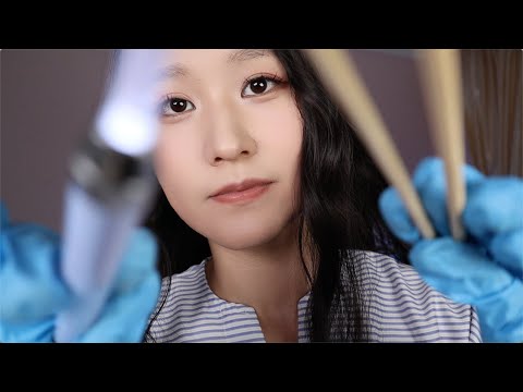 ASMR Relaxing Scalp Check & Treatment (Layered Sounds, Massage, Brushing, Scratching) | Soft Spoken