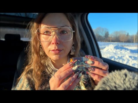 asmr at sunrise 🌅 lots of random triggers🍰🚀✨