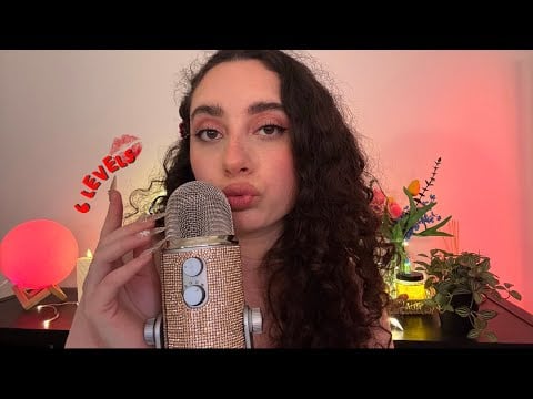 ASMR - 6 LEVELS DE BRUITS DE BOUCHE MÉGA INTENSES 👄