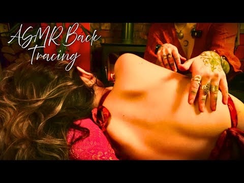 Healing ASMR meditation session | Light touch massage with feather & jade combs | Soft whisper