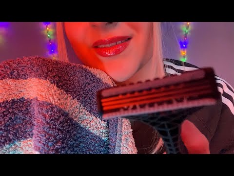 ASMR deutsch | Verwöhnprogramm für Männer (Rasur, Grooming, Massage) [Personal Attention] 💈