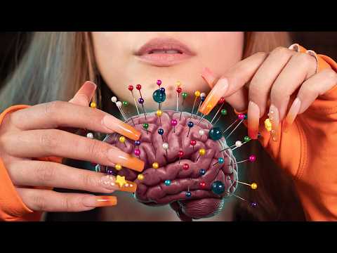 ASMR Acupuntura Cerebral 🧠 Duerme en 10 Minutos (Ansiedad + Estrés)