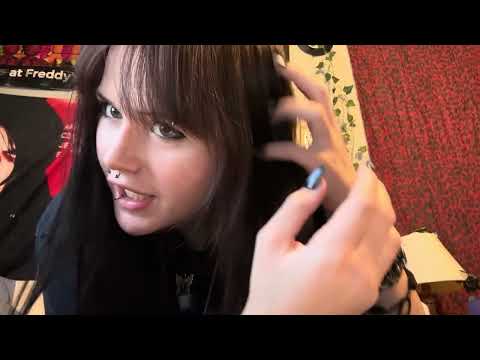 yapping and tapping and playing w my hair ASMR