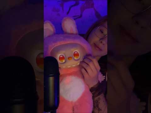 Giant Labubu Says Relax 🐰💤 #asmr #shorts