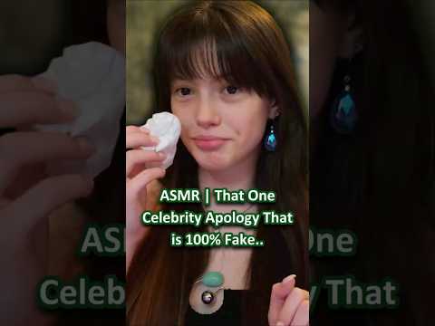ASMR | That One Celebrity Apology That is 100% Fake.. ─♡─ #asmr #asmrroleplay #comedyasmr