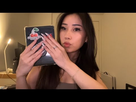 lofi asmr book/kindle tapping