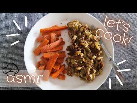 Tehdään Nyhtökaurakiusausta🥕🧅Ruuanlaitto ASMR SUOMI (voice over)