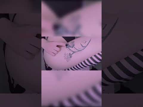 ASMR tattoo tracing #asmr #asmrtracing #asmrsounds