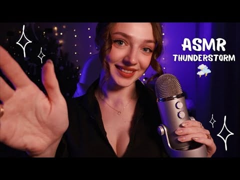 ASMR Realistic thunderstorm sounds for sweet dreams 🥱⛈️