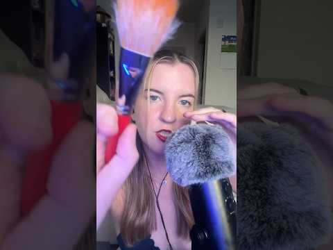 painting your face🎨🖌️ #asmr #personalattention #visualasmr *full video linked*