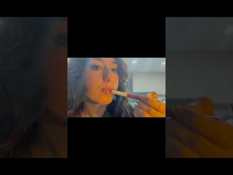 ASMR almost touching your lips ( lip tracing for sleep 😴) #asmr #relax #tingle