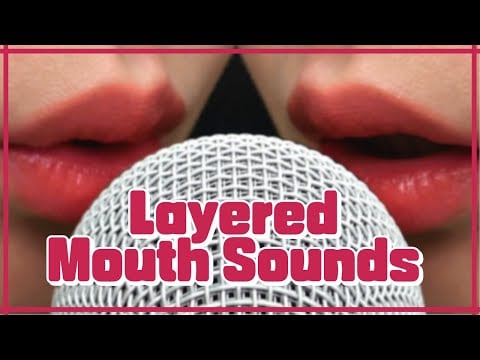 [ASMR] It’s BACK! 👄 Extreme Close-Up Layered Mouth Sounds, Spit Painting & Ear Blowing
