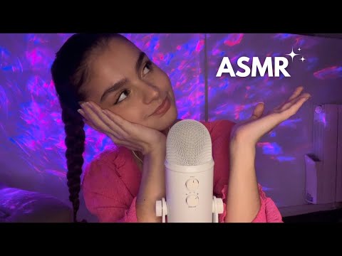 ASMR - Ma première vidéo (présentation + triggers)