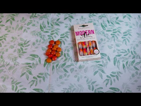 SUMMER NAILS Easy To Do + Chatting! ASMR Gum Chewing Mentos