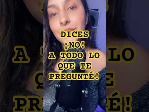 Dices NO a todo ! 💔 #susurros #asmrcommunity #tapping #asmrsounds #relax