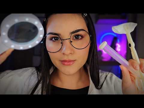 ASMR DERMATOLOGISTA✨️ Exame Completo pelo Rosto💆🏻‍♀️ROLEPLAY MÉDICO