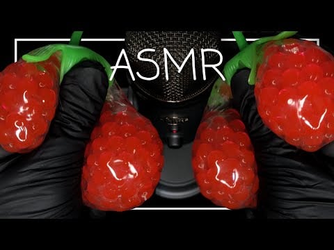 ASMR 1 Hour Strawberry Squishy Sounds! 🍓 (No Talking)
