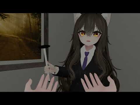 "Unintentional" ASMR but in First Person | VRChat Cranial Nerve Test ASMR