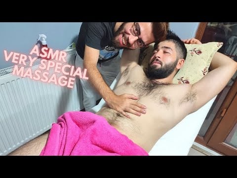 ASMR SKIN CARE AND VERY RELAXING BODY MASSAGE - Asmr head,face,chest,leg,abdominal massage