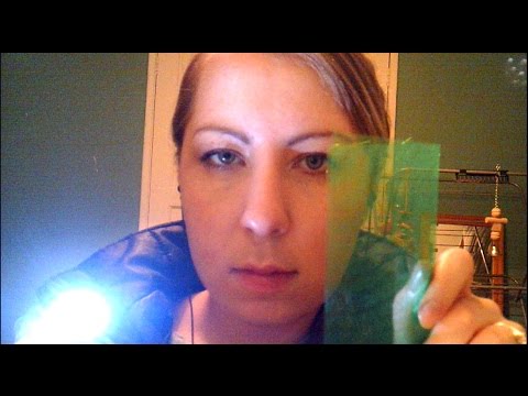 ASMR Color Test Eye Exam Role Play