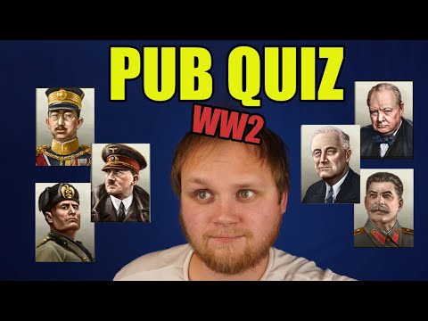 ASMR | 100 Pub Quiz 🍻 Questions about 🚀 World War 2