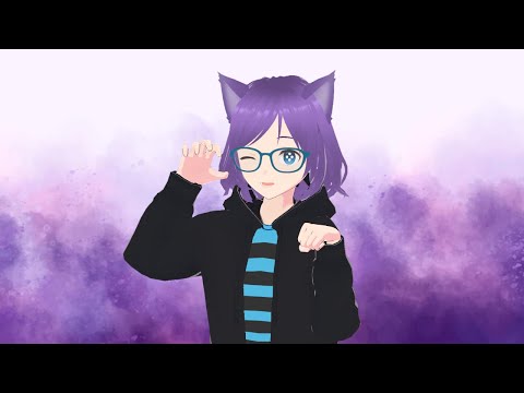Catgirl streaming in the dead of night