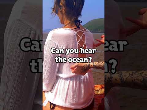 Light touch ASMR beach massage #asmrmassage #asmr #asmrsounds #realpersonasmr #relaxation #shorts