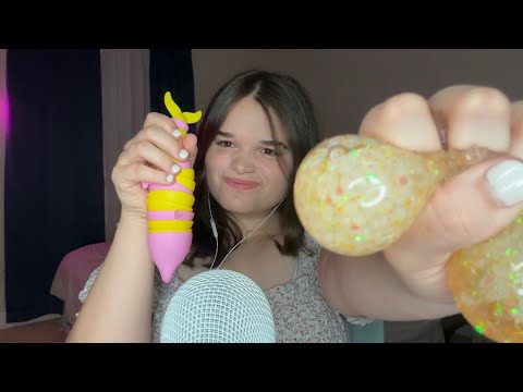 ASMR Testing New Tingly Triggers [Sanrio Blind Bag, Fidget Toys, Hand Sounds]