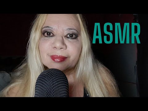 ASMR : CONVERSANDO UM POUCO COM VOCÊS.  FAZENDO  MAKE  EM MIM.  🥱🥱💄