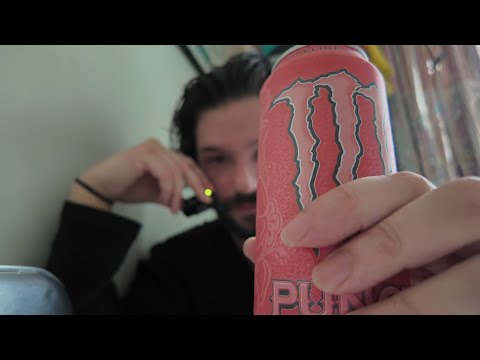 ASMR FRANÇAIS | ON GOÛTE LE MONSTER PUNCH ROSE(TRÈS BON)