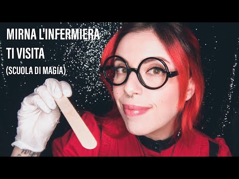 L'infermiera della scuola di magia si prende cura di te! | ASMR medical roleplay