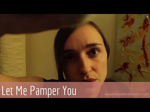 Gentle Face Treatment - Humble Friend Role play (ASMR Whispering)