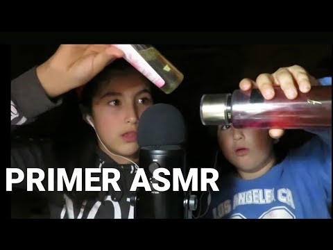 NUESTRO PRIMER ASMR mis primis hacen asmr